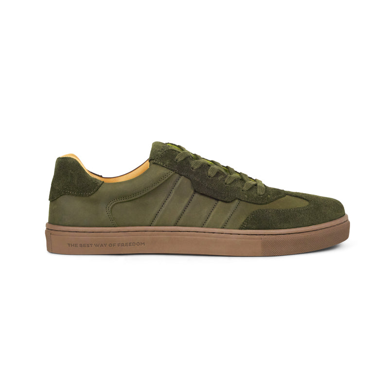 KOEL Helio Suede Olive