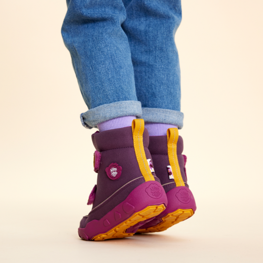 Warmer wasserdichter Barfuß-Winterstiefel für Kinder