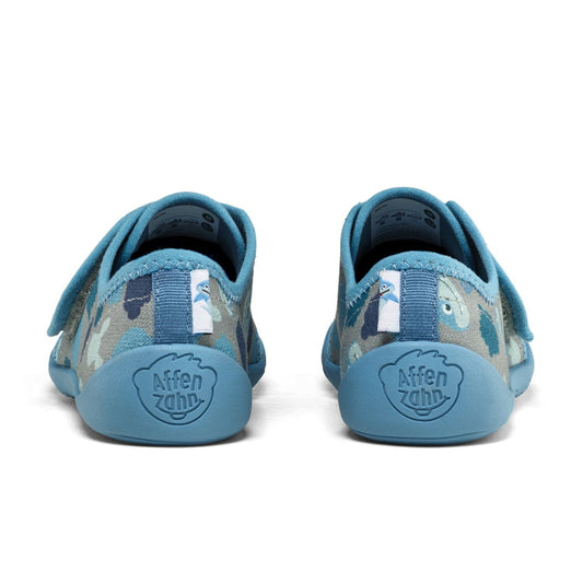 BeLenka Miami Kids Coral Sparkle - Kunstleder, verstellbare Riemen, Barfußsandalen Kinder