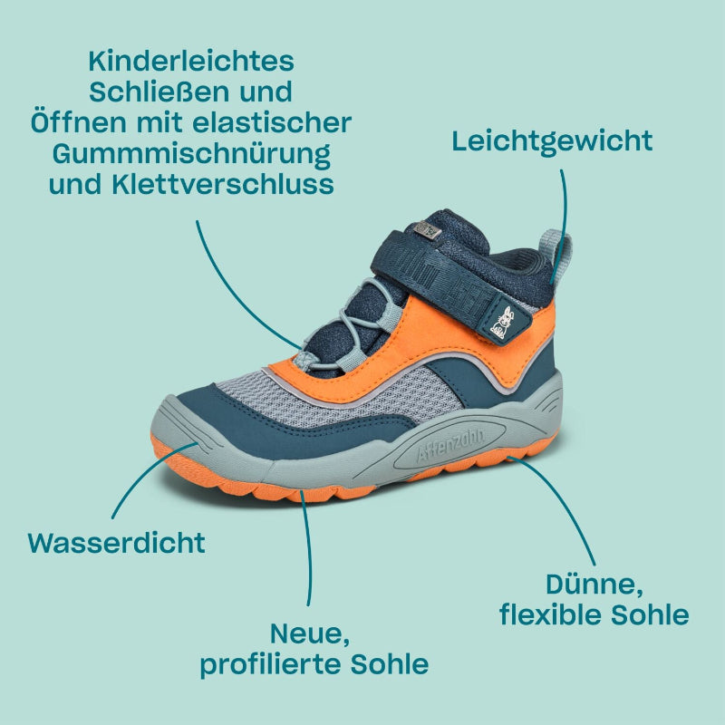 Affenzahn Übergangsschuh Vegan Explory Vogel