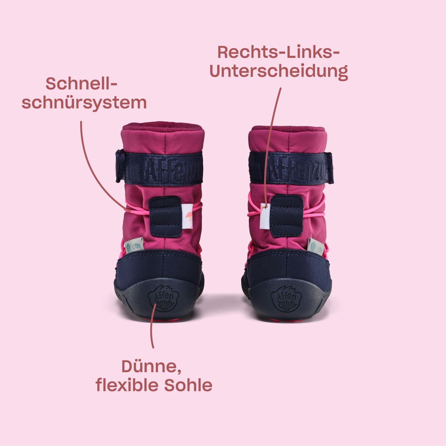 Affenzahn Schneestiefel Snowy Eule