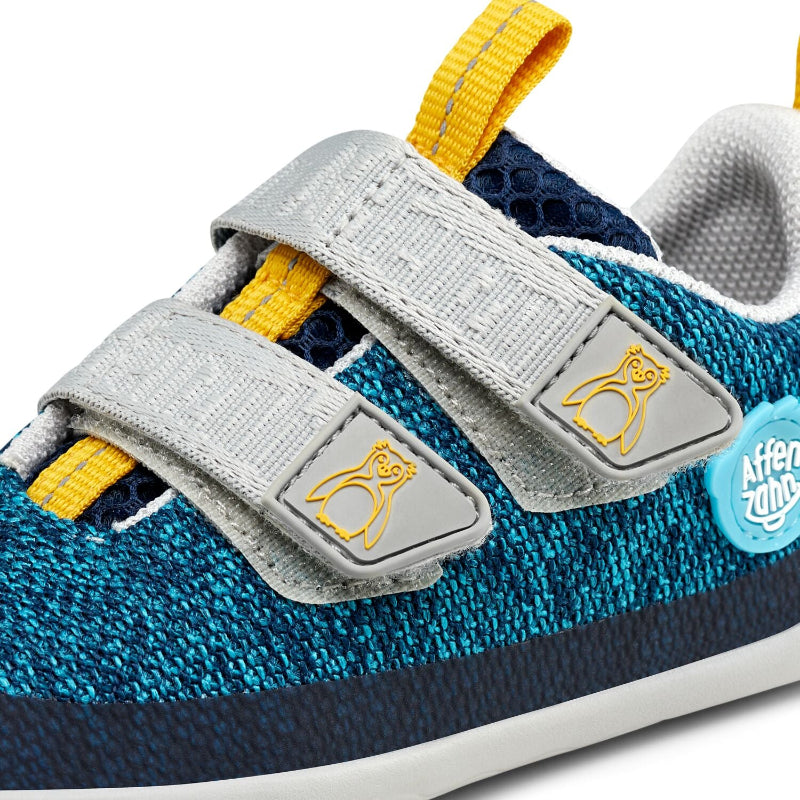 Affenzahn Knit Happy Pinguin – leichter Barfuß-Sneaker
