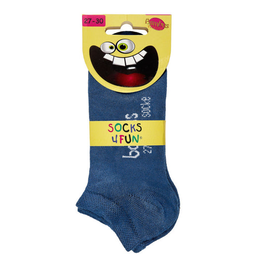 3er-Pack Kinder-Sneaker-Socken aus Bambus-Viskose