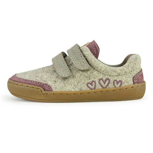 DOGHAMMER Kids Terrar Wool Blueberry – Barfußschuh für Kinder aus Merinowolle