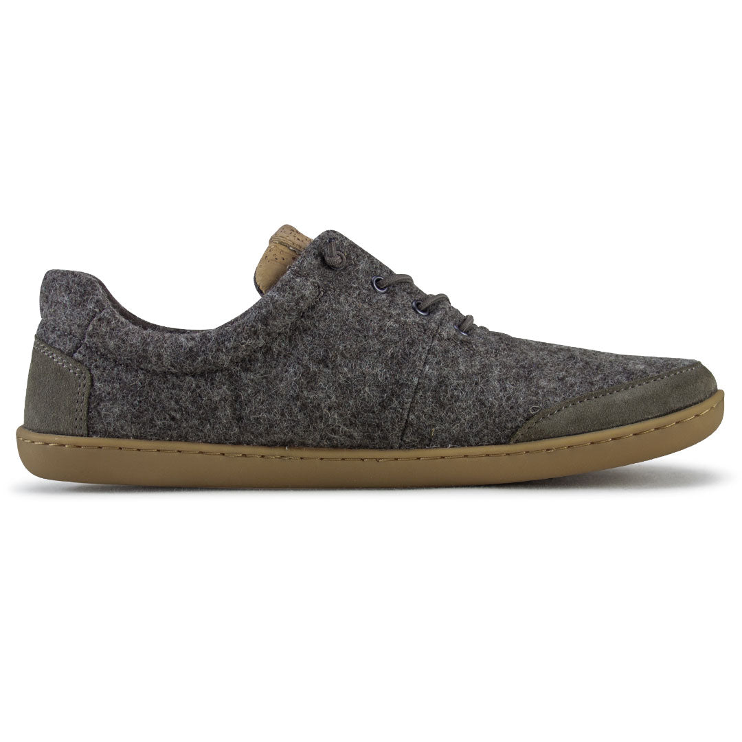 Barfußschuh aus Schafwolle mit Korkeinlegesohle - Doghammer Terrar Wool.