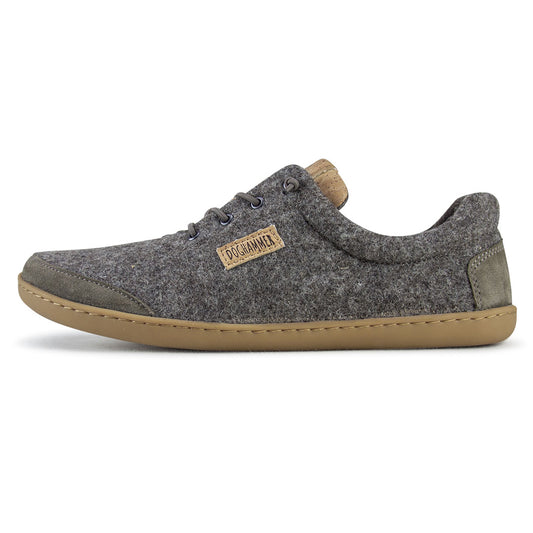 Flexibler Barfußschuh aus Loden von Doghammer