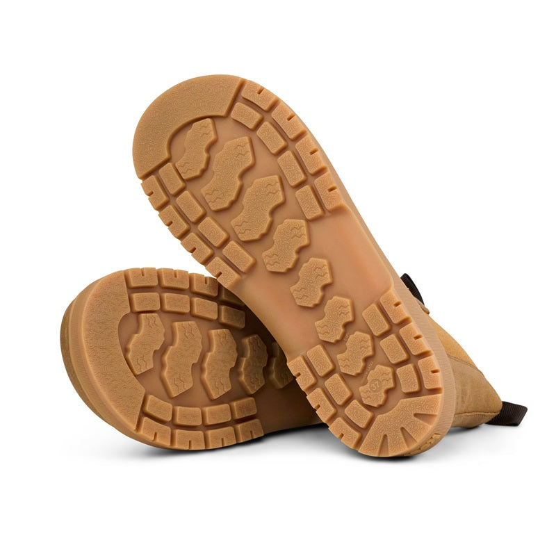 KOEL Gavien Suede Felt Gognac