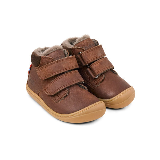 Koel Bonnie Lambswool Brown Barfußschuh