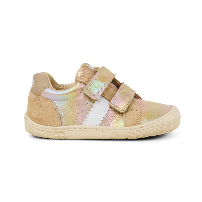 Koel Denis Metallic 3.0 Gold Barfußschuh für Kinder aus Nappaleder