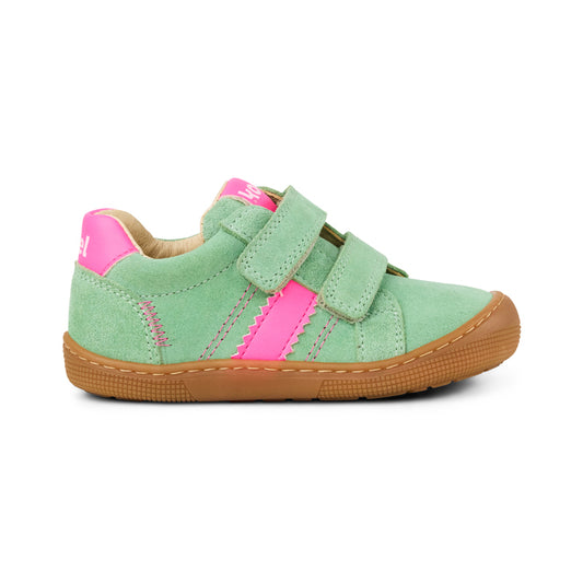 Koel Denis Suede 3.0 Mint Barfußschuh für Kinder aus Wildleder