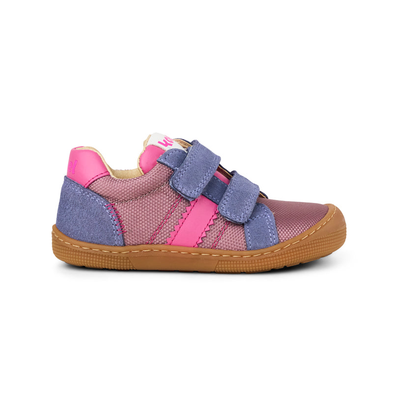 Koel Denis Fabrics 3.0 Pink Barfußschuh für Kinder aus Stoff
