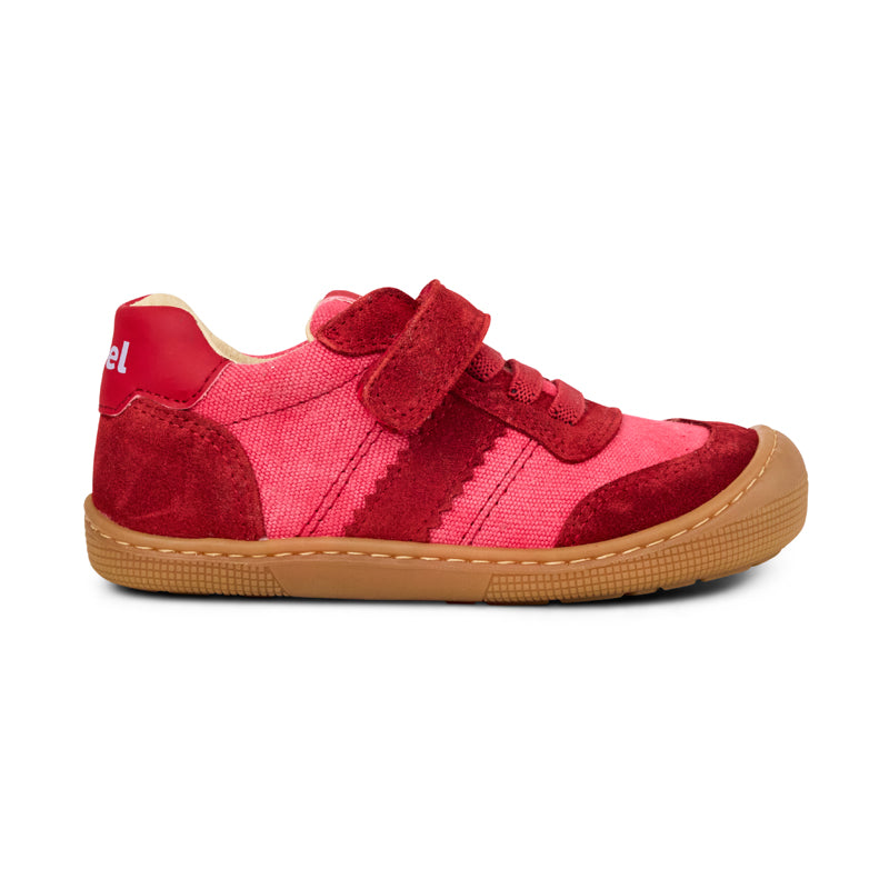 Koel Dylan Cotton 3.0 Red Barfußschuh für Kinder aus Baumwolle