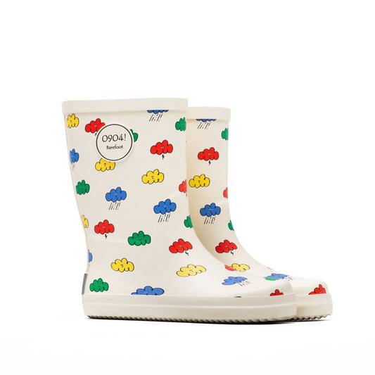 0904! Barefoot Gummistiefel Multi W – flexibler Kinder-Barfußstiefel