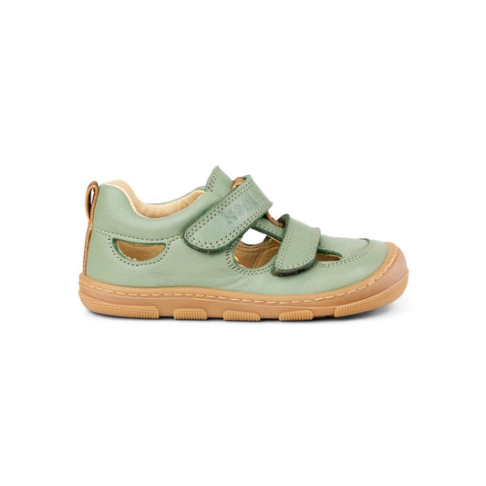 KOEL Kato W II Napa Olive – bequeme Barfuß-Sandale aus Leder