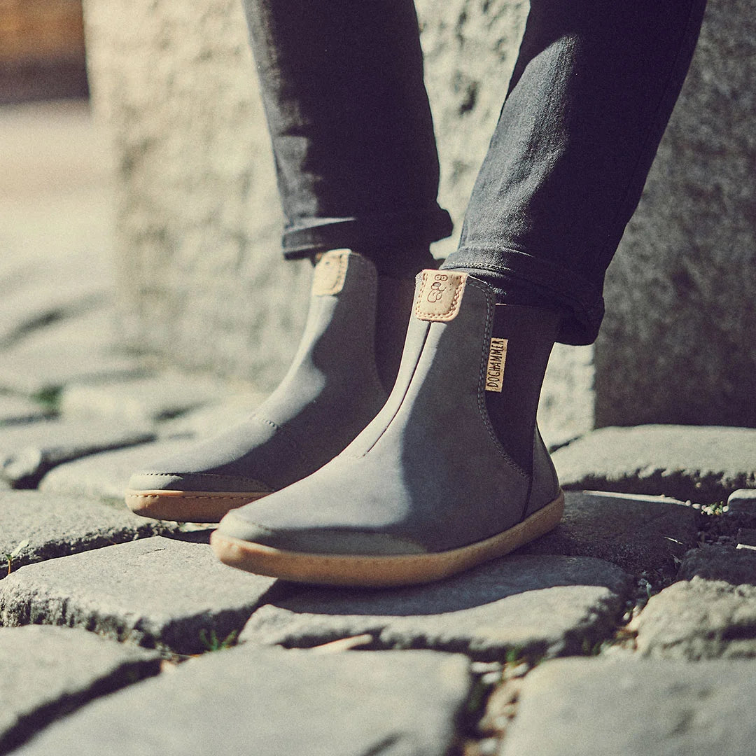 Veganes Kunstleder des Doghammer Terrar Chelsea Vegan Grey