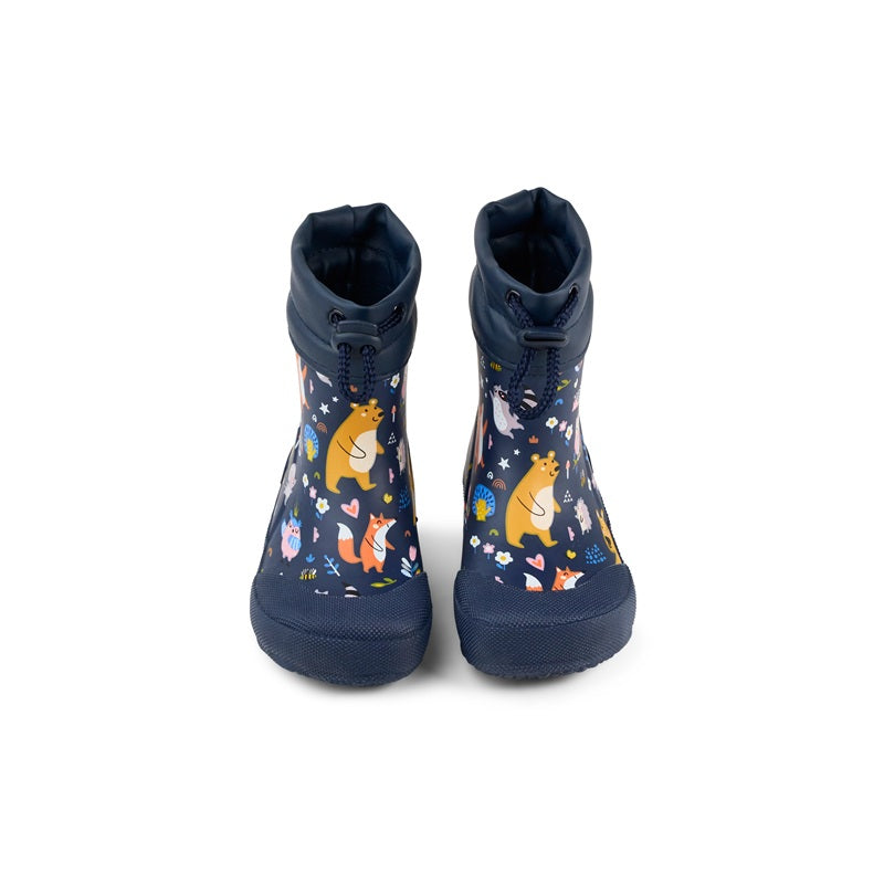 Kurzer Barfuß-Gummistiefel aus Naturkautschuk