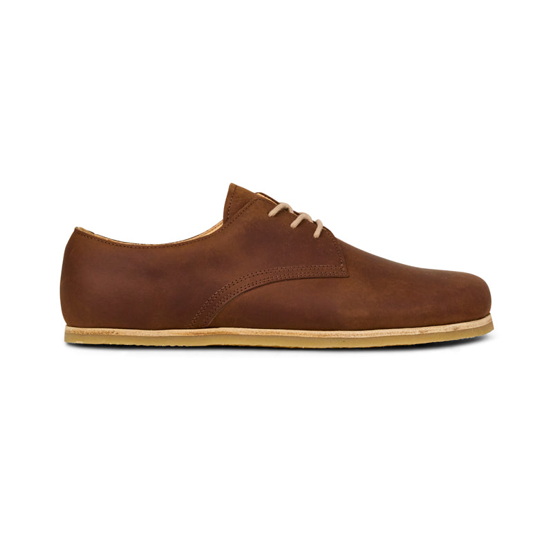Koel Tim Leather Chocolate Barfuß-Halbschuh aus Nappaleder