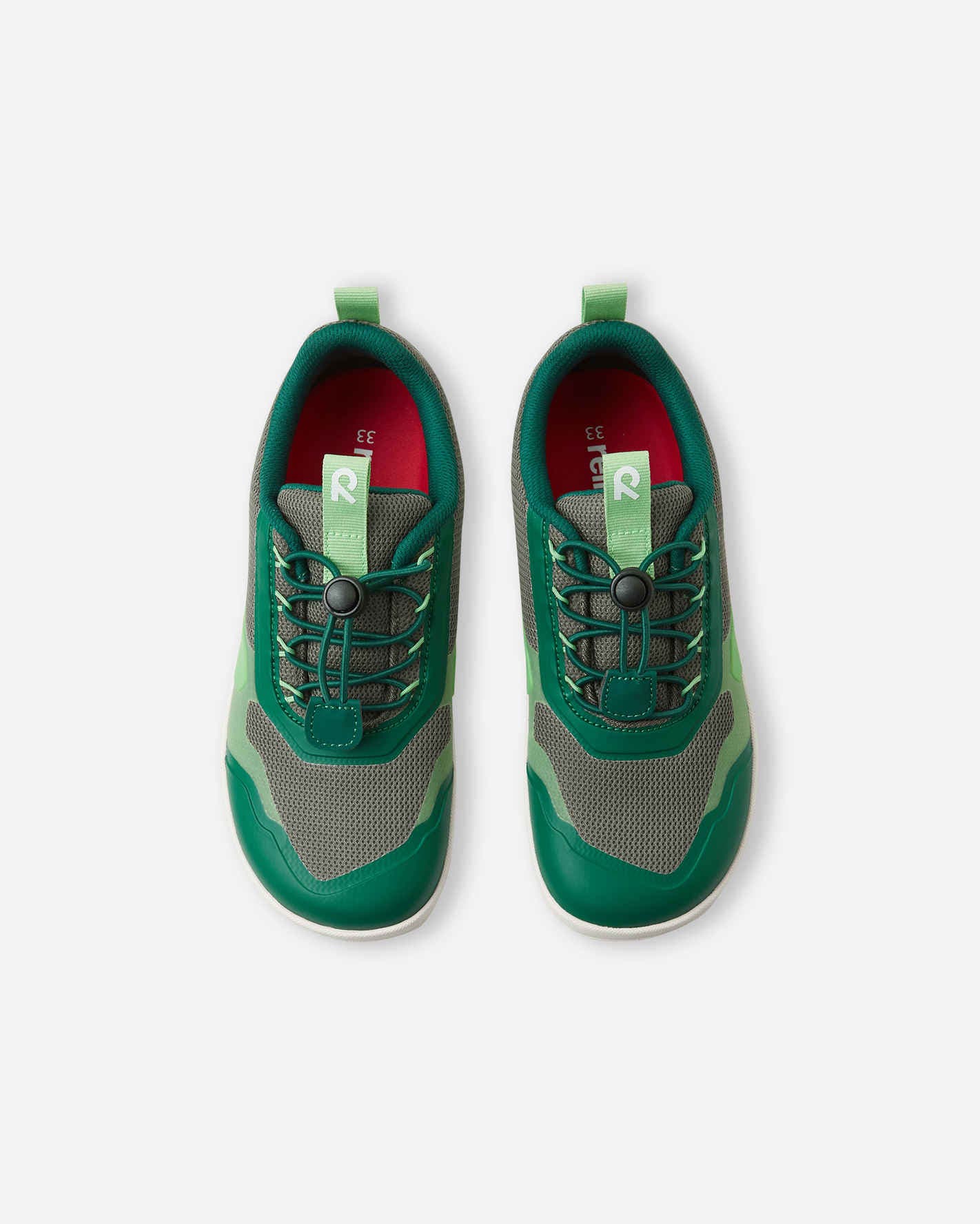 Reima Tallustelu Greyish Green – wetterfester Barfuß-Sneaker