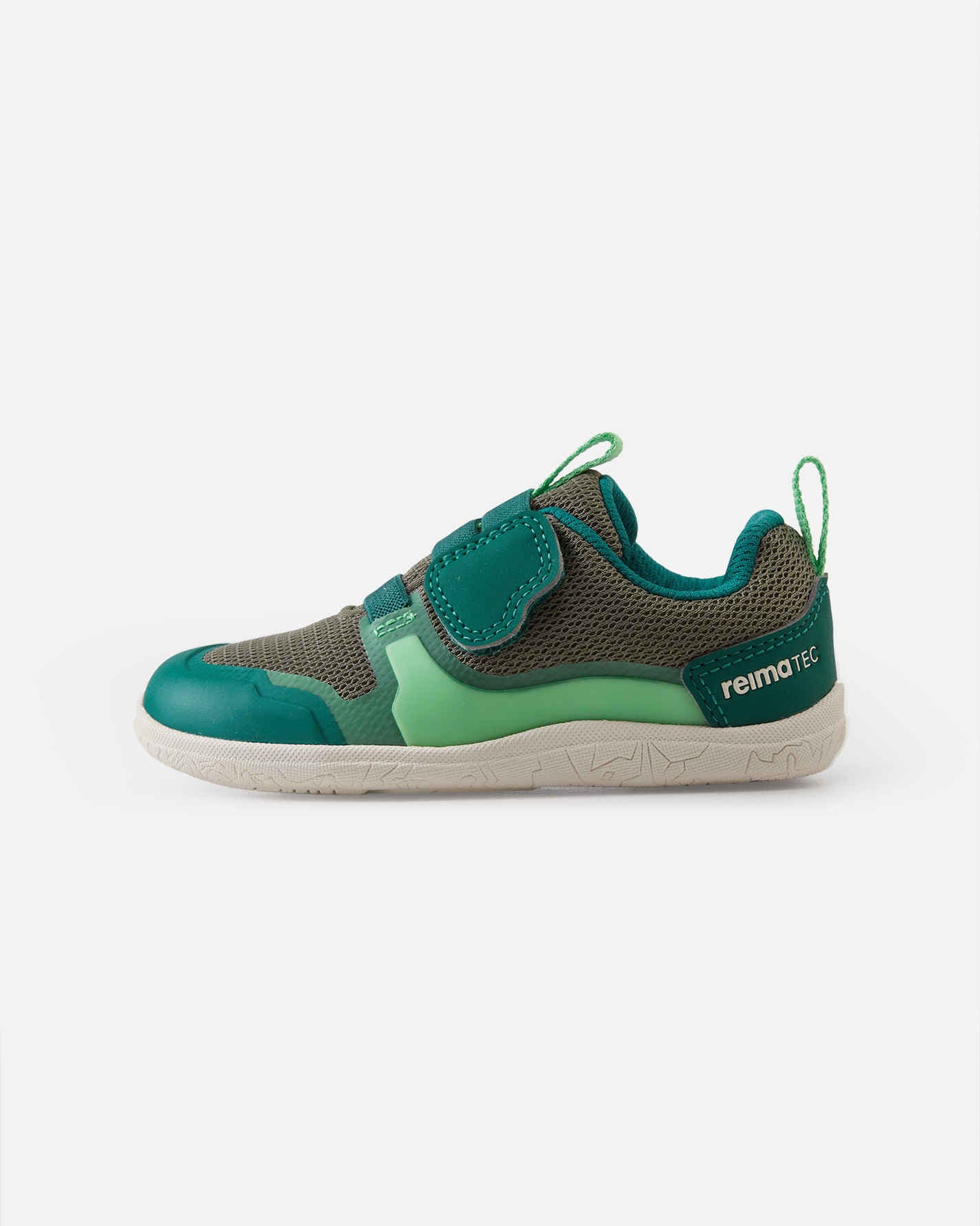 Reima Tepastelu Greyish Green – wetterfester Barfuß-Sneaker