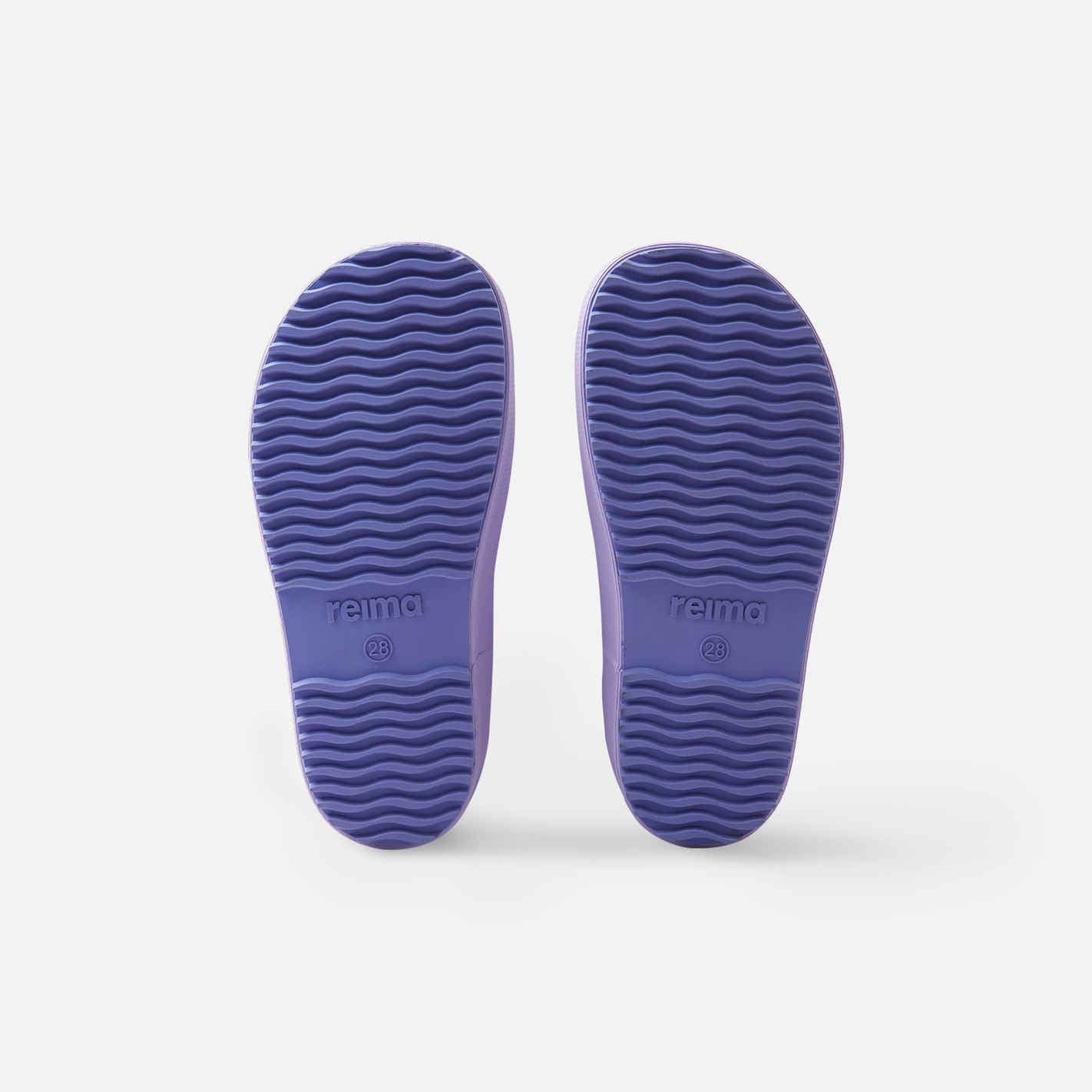 Flexible Gummisohle des Reima Ankka Regenstiefels