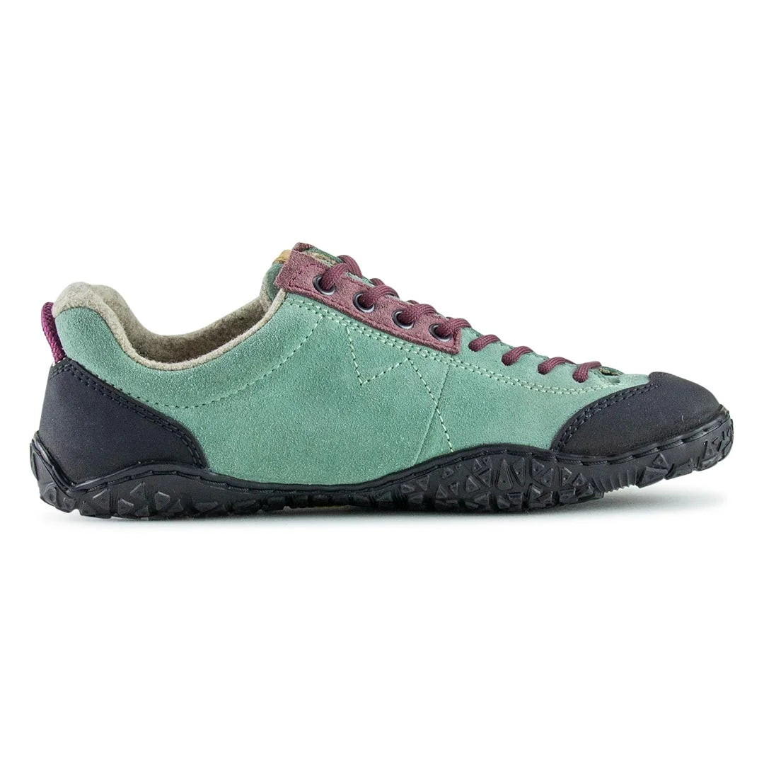 Robuster Barfuß-Wanderschuh Doghammer Terrar Rock Wool mit Leder-Obermaterial