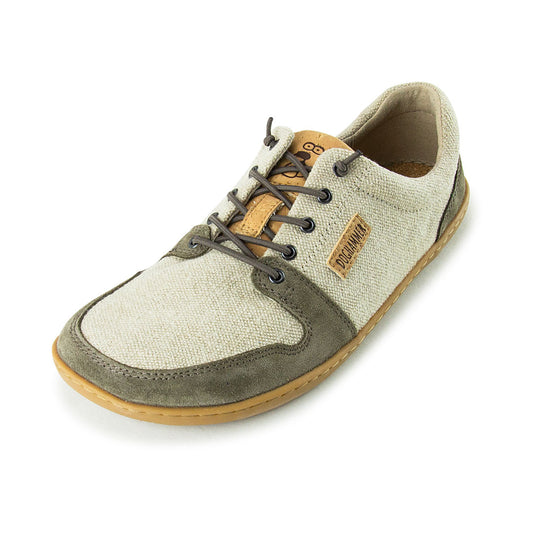 Doghammer Terrar Urban Nature Barfußschuh aus Leder und Leinen