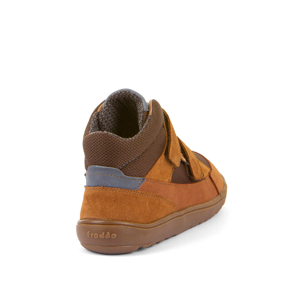 Froddo Barefoot Up Tex Autumn Cognac, Kinder, hinten