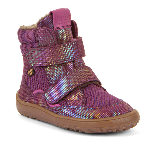 Froddo Barefoot Winterstiefel Multicolor - hoher Schaft, wasserdicht, bunt, Kinder
