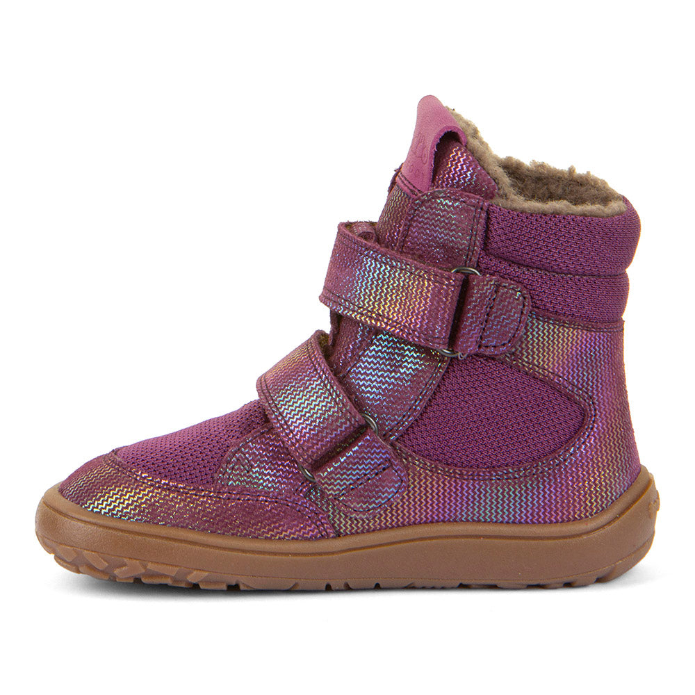 Froddo Barfuß-Winterstiefel Multicolor - flexible Sohle, ergonomische Zehenbox

