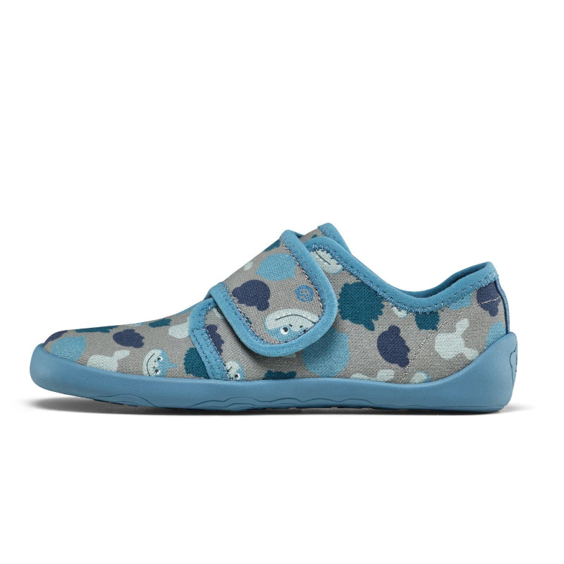 Affenzahn Slipper Cotton Movy Hai - Barfuß-Hausschuhe