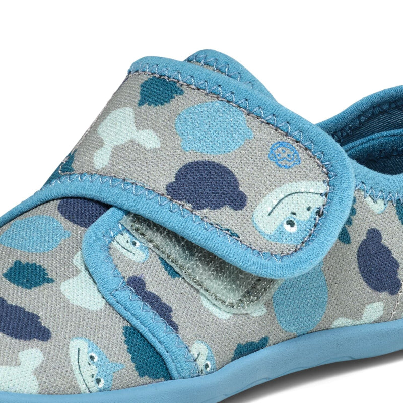 Affenzahn Slipper Cotton Movy Hai - Barfuß-Hausschuhe