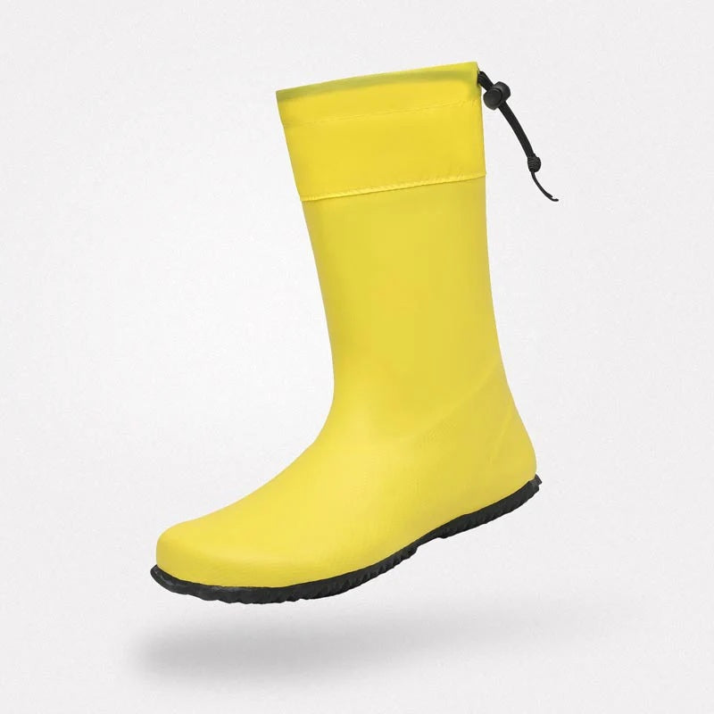 Saguaro Brisk I Yellow Barfuß-Gummistiefel faltbar