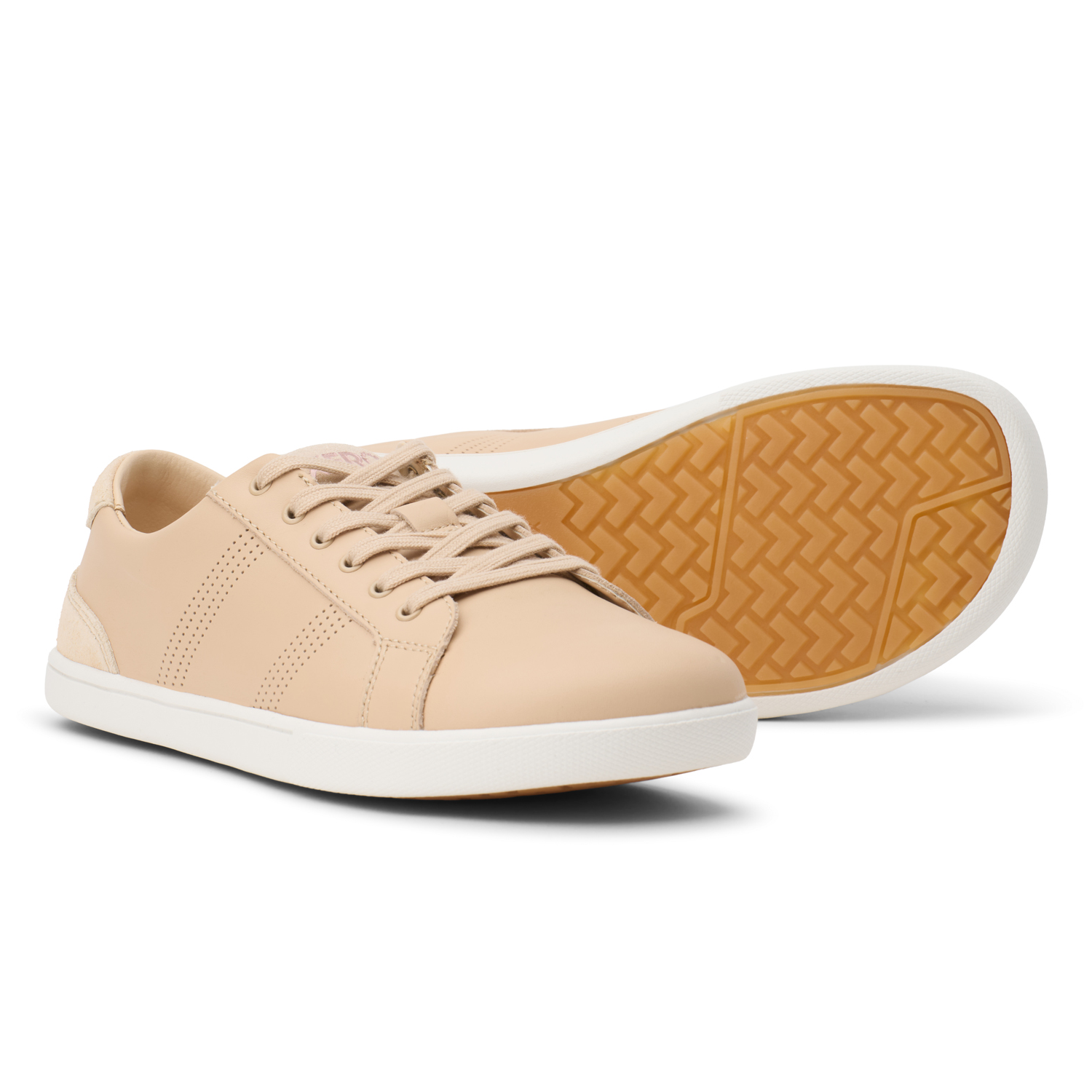 Xero Shoes Dillon Leather Tan Barfuß-Sneaker aus Nappaleder