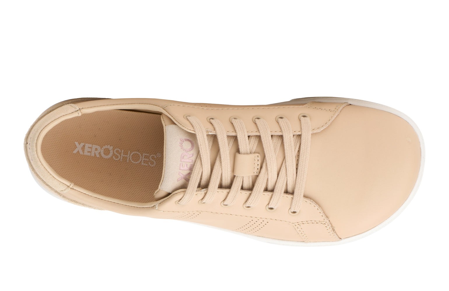 Nappaleder-Obermaterial des Xero Shoes Dillon Leather Tan