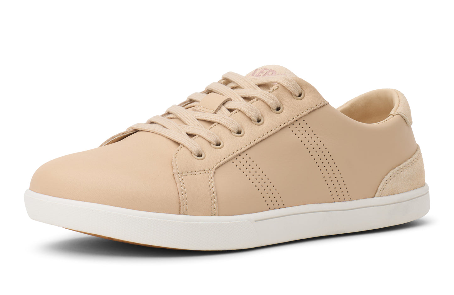 XERO SHOES Dillon Leather Tan – klassischer Barfuß-Sneaker aus Leder