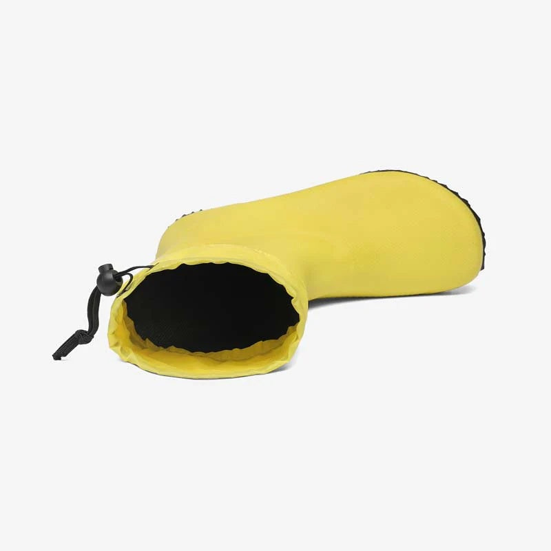 Saguaro Brisk I Yellow – faltbarer Barfuß-Gummistiefel