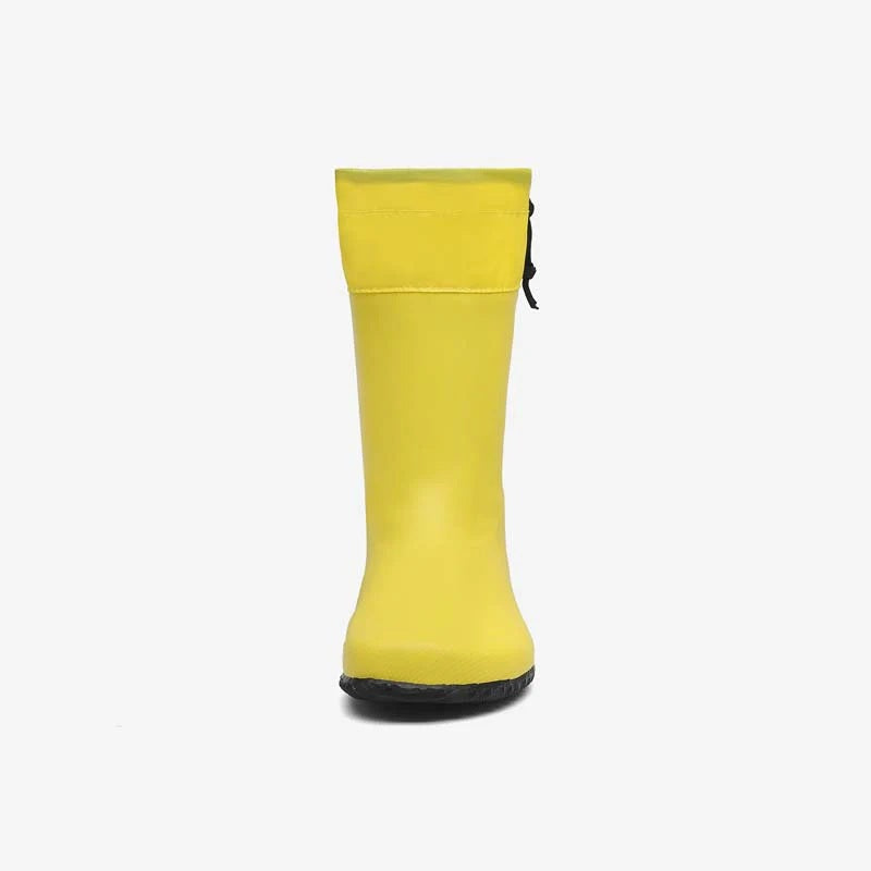 Saguaro Brisk I Yellow – faltbarer Barfuß-Gummistiefel
