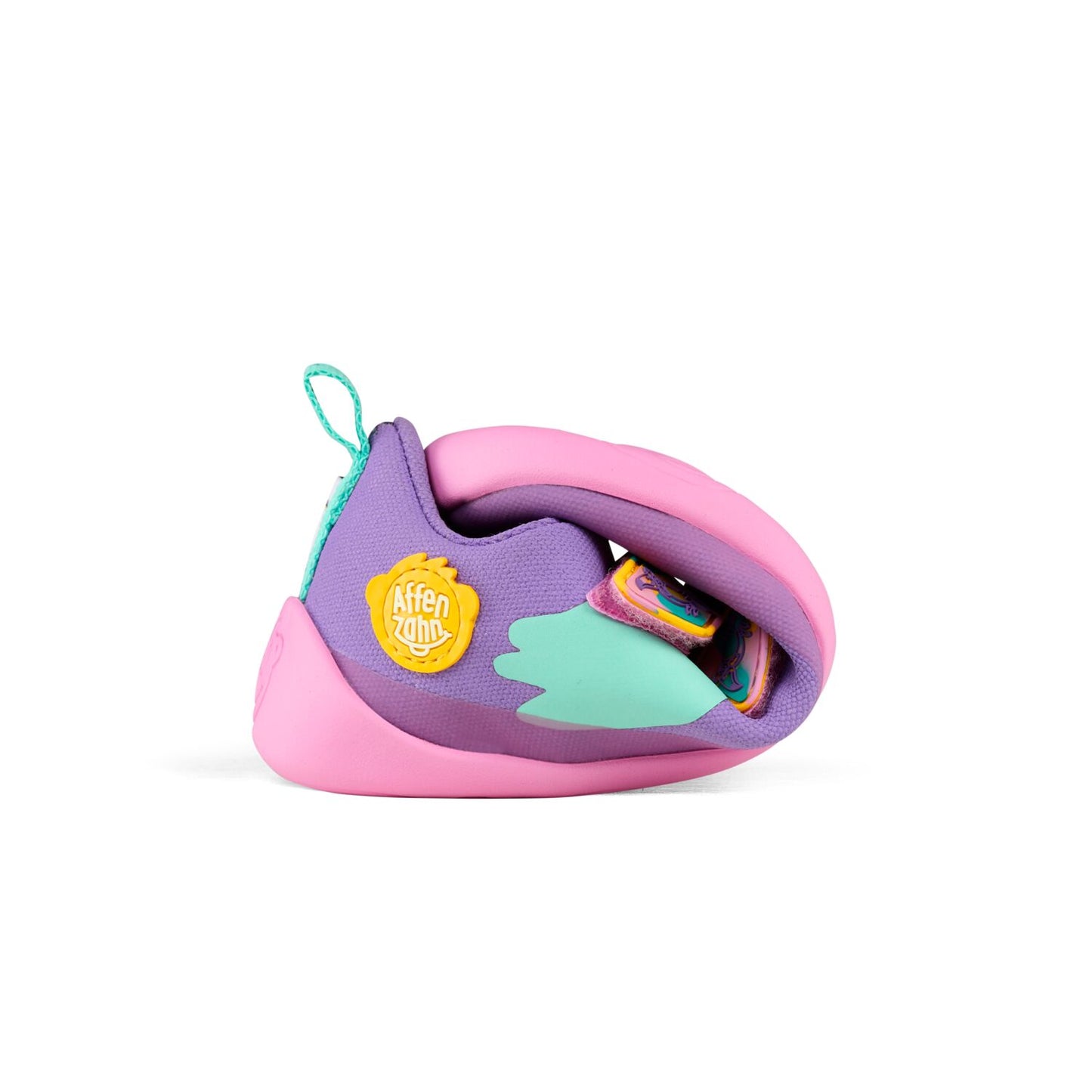 Affenzahn Sneaker Cotton Lucky Creative Tucan - Bloom Foam Innensohle