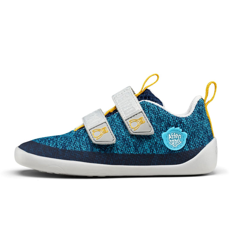 Affenzahn Knit Happy Pinguin – leichter Barfuß-Sneaker