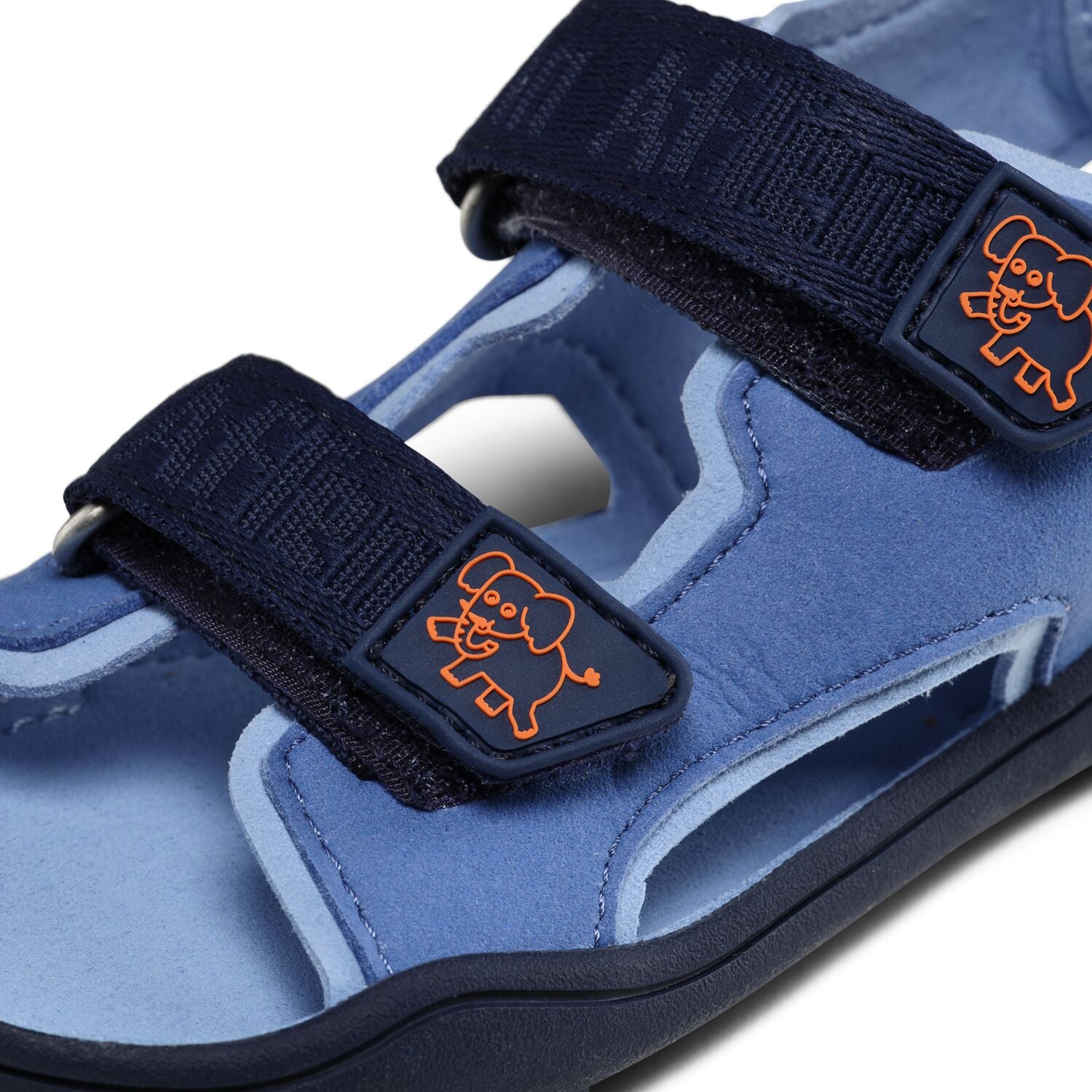 Affenzahn Sandale Vegan Airy Elefant - vegan, Bio-Baumwolle, Bloom Foam, Barfußsandalen Kinder, KLETT