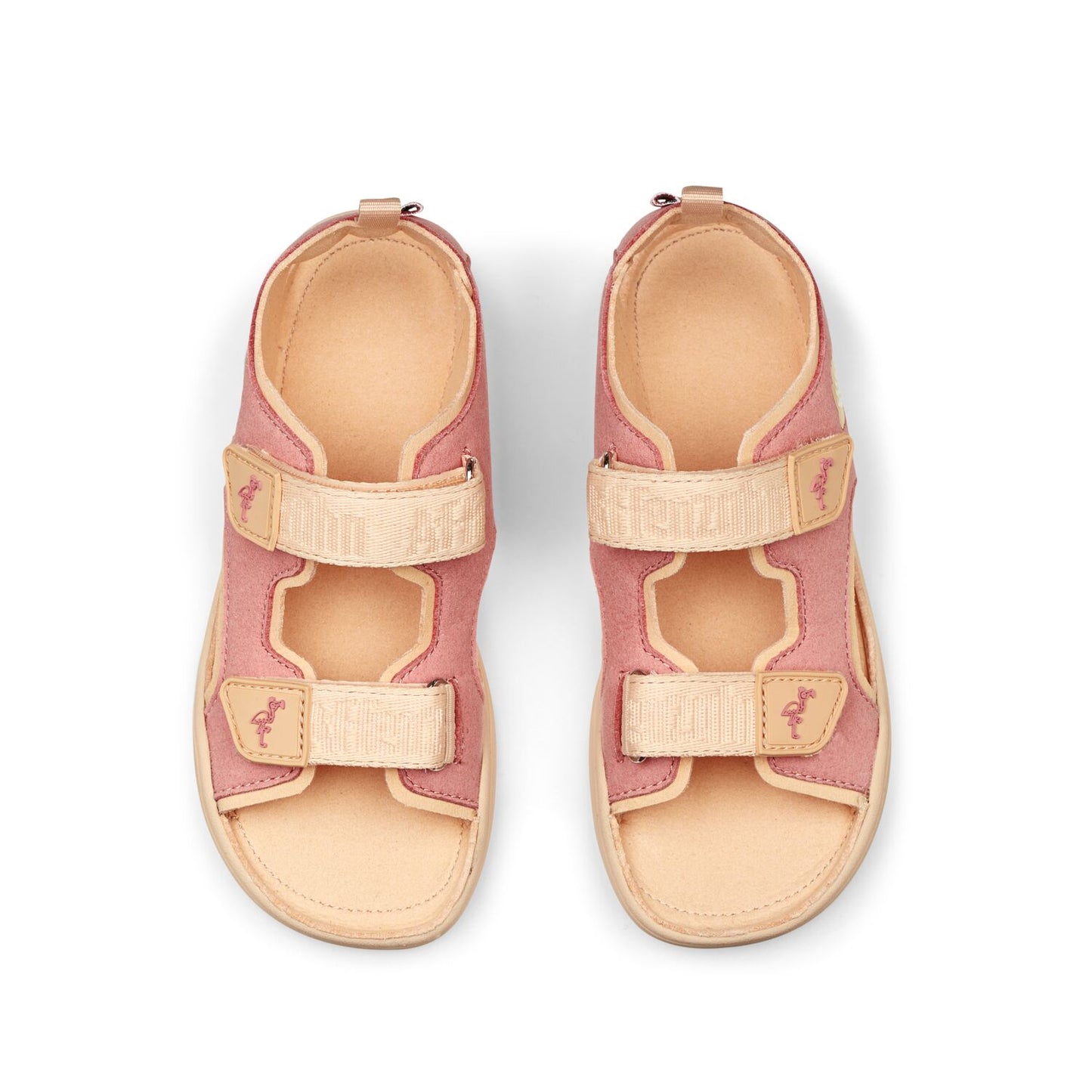 Affenzahn Sandale Vegan Airy Flamingo - vegan, Bio-Baumwolle, Bloom Foam, Barfußsandalen Kinder
