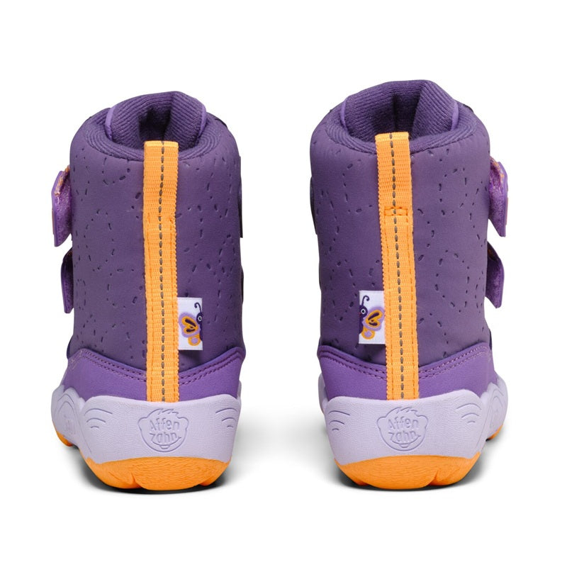 Affenzahn Blizzy Schmetterling wasserdichter Barfuß-Winterstiefel