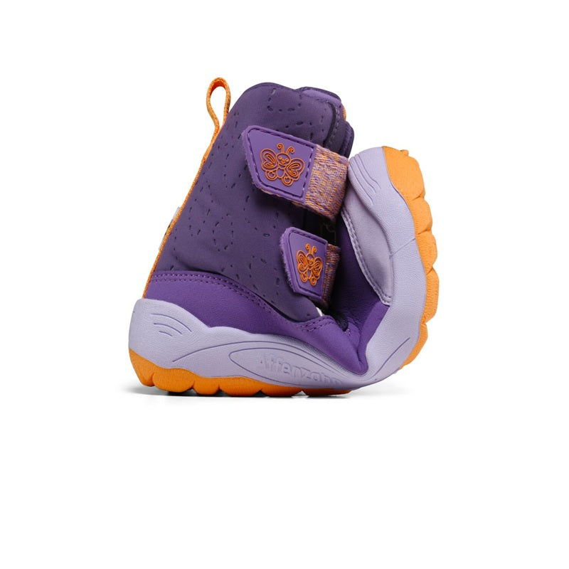 Affenzahn Blizzy Schmetterling gefütterter Barfußschuh für Kinder