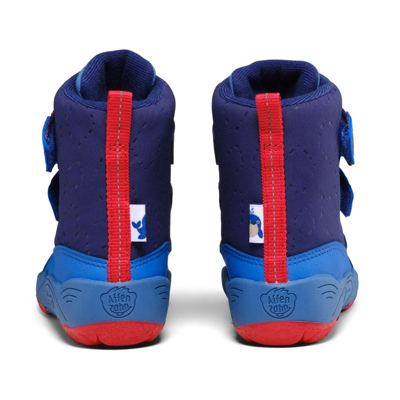 Affenzahn Blizzy Wal wasserdichter Barfuß-Winterstiefel