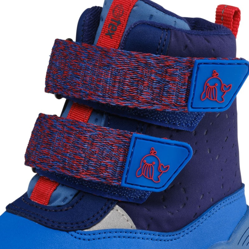 Affenzahn Blizzy Wal gefütterter Barfußschuh für Kinder