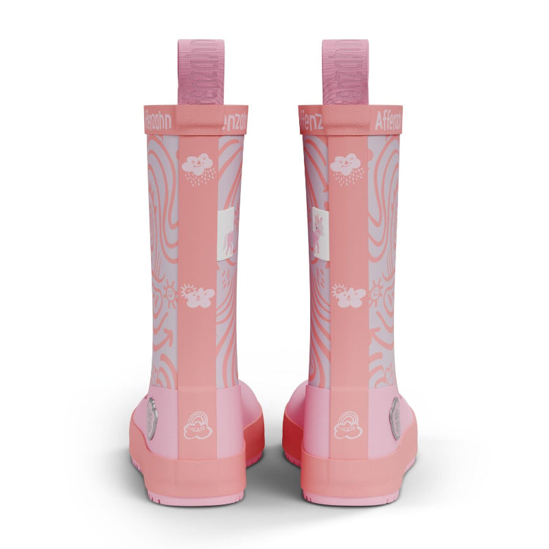 Affenzahn Vegan Plashy Einhorn – flexibler Barfuß-Gummistiefel