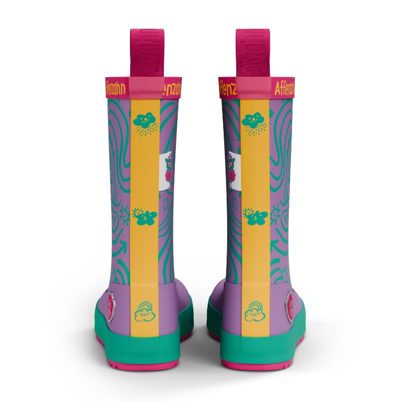 Affenzahn Vegan Plashy Eule – flexibler Barfuß-Gummistiefel
