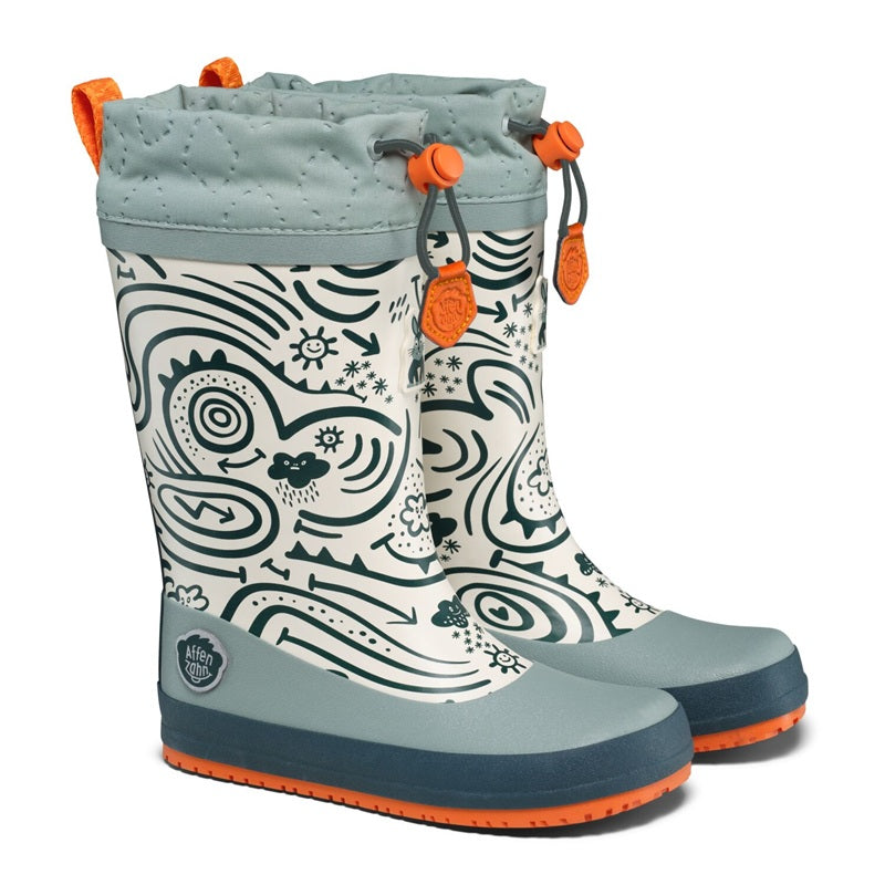 Affenzahn Vegan Puddly Hase Barfuß-Gummistiefel