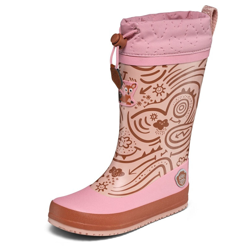 Affenzahn Puddly Reh wasserdichter Barfuß-Gummistiefel