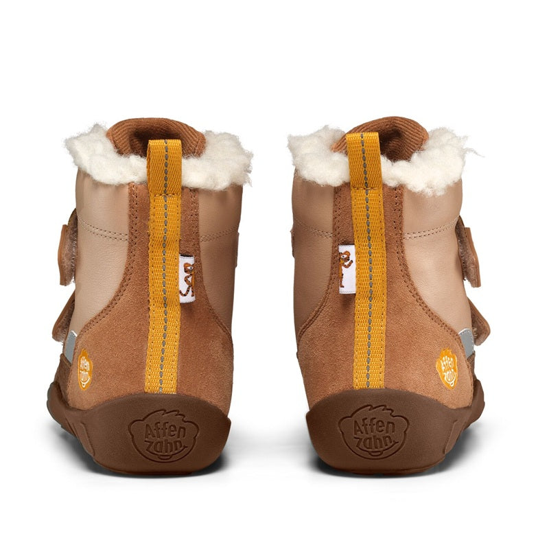 Affenzahn Winty Tiger wasserdichter Leder-Winterstiefel